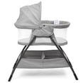 thumbnail image 1 of Baby Delight Beside Me Doze Deluxe Moisés para bebé, cama junto a la cama, dosel plegable y extraíble, gris guijarro, 1 of 5