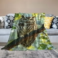 thumbnail image 2 of Orinice Cartoon Owl Blanket, Soft Cozy Warm Throw Blanket Gifts for Adults Kids Women, Lightweight Comfy Fuzzy   Blankets for Couch, Travel, Car, Home Decor  50x60in, 2 of 6