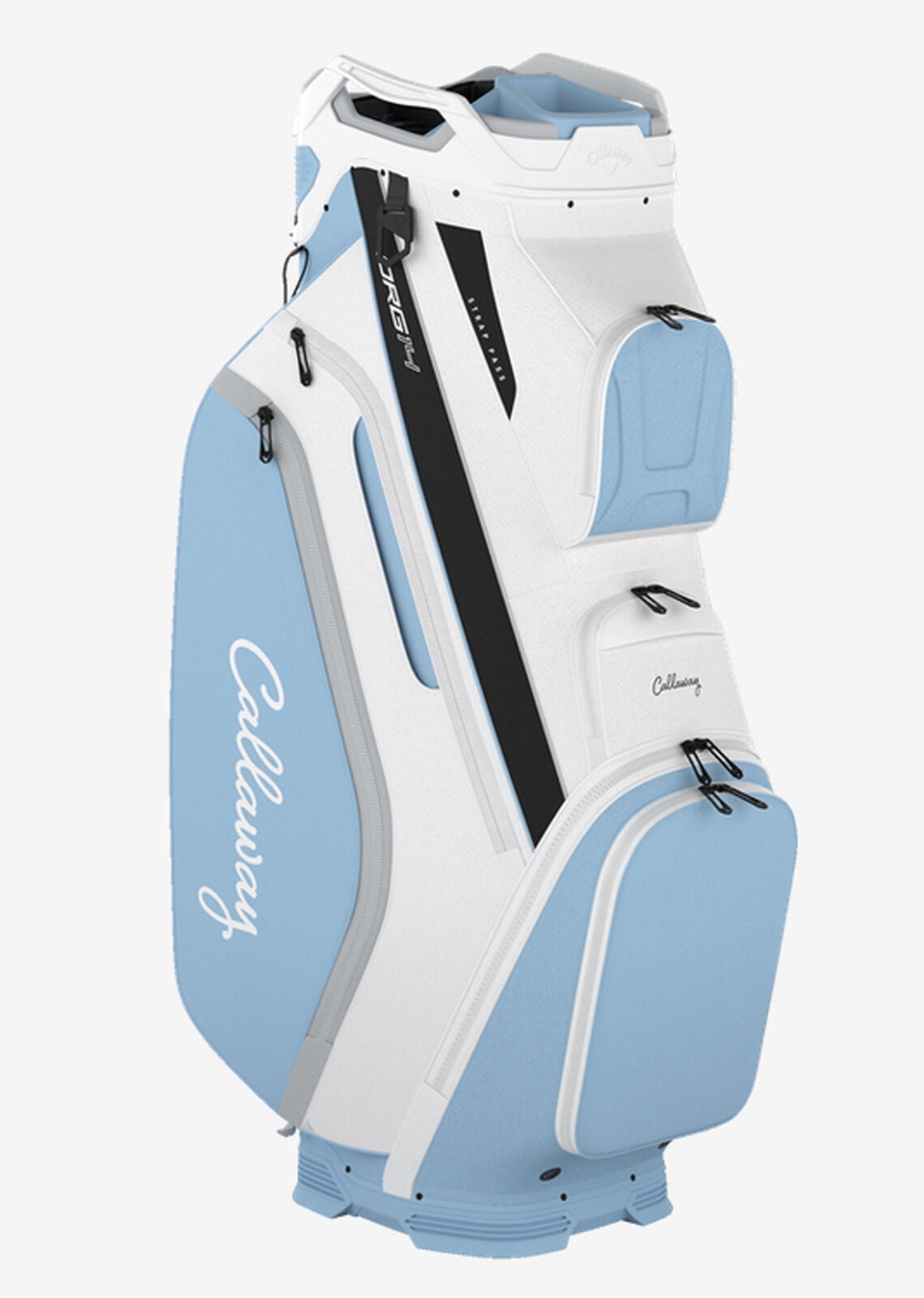 2024 Callaway Golf Org 14 Cart Bag with 14-Way Top and 2024 Callaway Golf Org 14 Cart Bag with 14-Way Top and