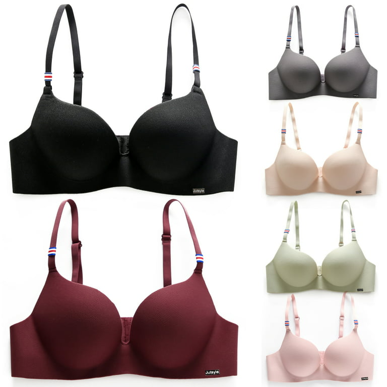 Wired Foamy Double Padded Thin Straps Pushup Bra With Changing Color P –  Xoxostorepk