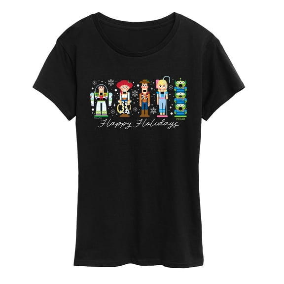 Toy Story 4 - Happy Holidays Nutcrackers - Women's Short Sleeve Graphic T-Shirt