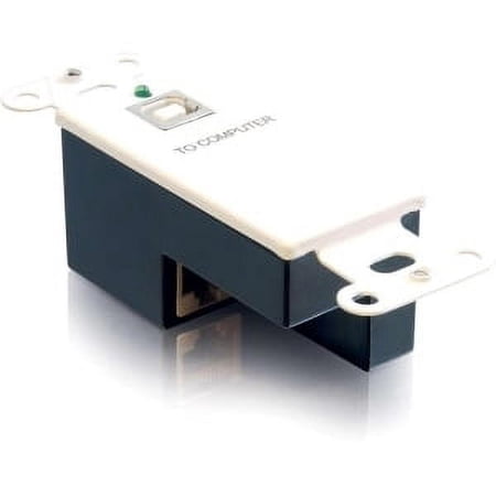 UPC: 0757120293446 | USB RJ45 WHITE SUPERBOOSTER WALL PLATE TRANSMITTER