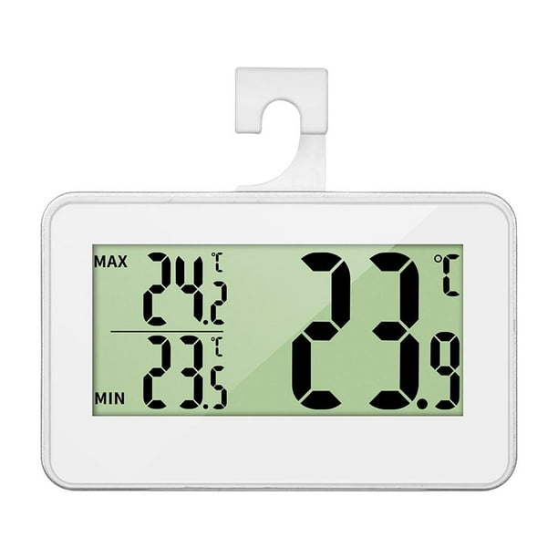 Termómetro para refrigerador Termómetro digital Temperatura Termómetro para refrigerador para Blanco