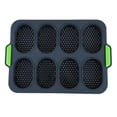 thumbnail image 1 of Baguette French Bread Pan Baguette Ba Tray Perforated Non Stick, 1 of 5