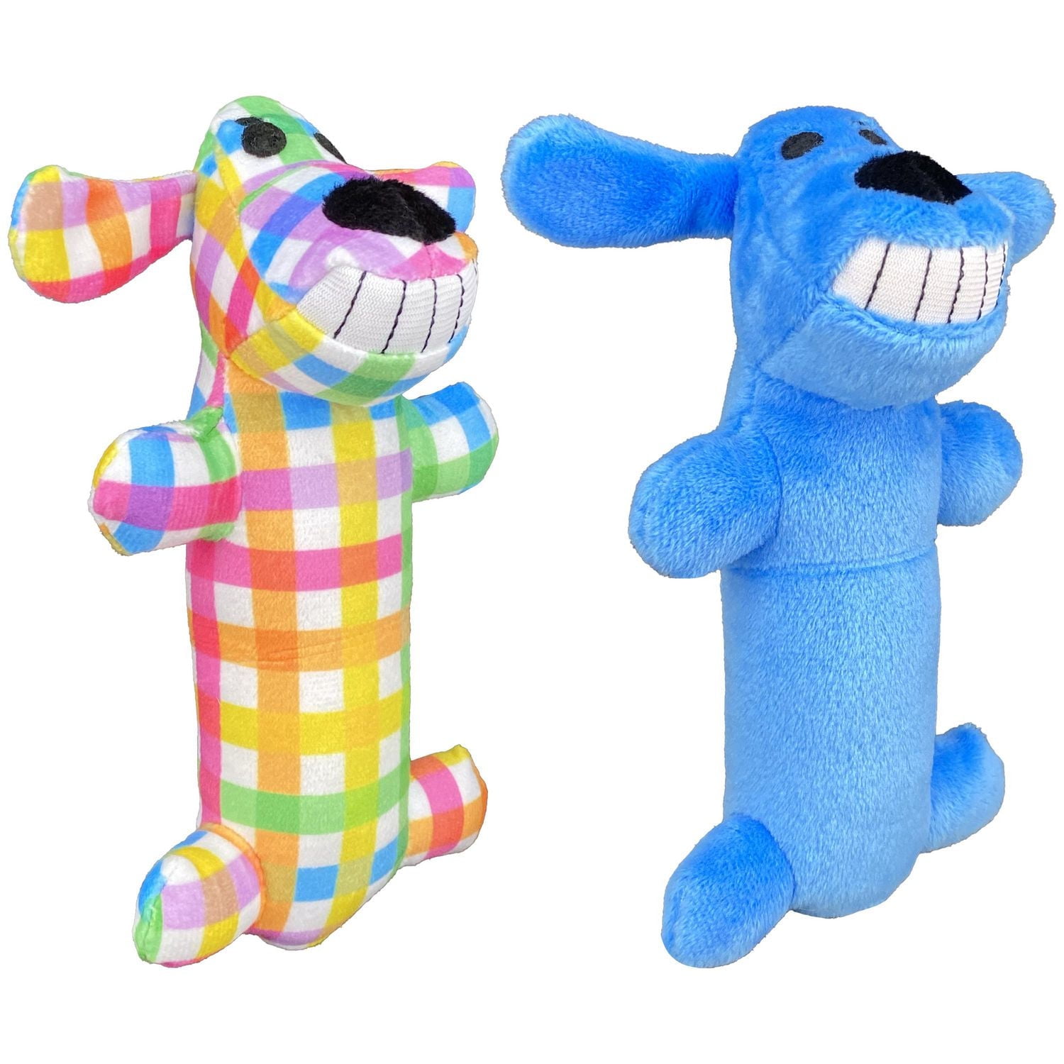 Multipet Small Loofa Dog, 2 Pack Dog Toy, 2 PK Small Loofa Dog Toy