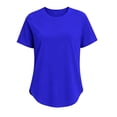 thumbnail image 7 of Lutiedan Women's Sun Protection T-Shirt Short Sleeve UPF 50+ UV Rash Guard Shirt Crew Neck Workout Hiking Athletic Tops, 7 of 7