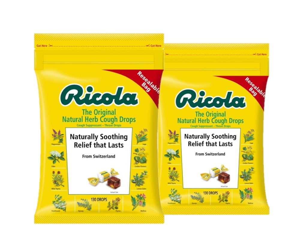 how do ricola cough drops work