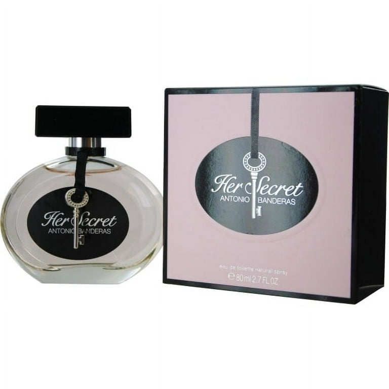 Antonio Banderas Her Secret Eau De Toilette Spray for Women, 2.7