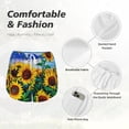 thumbnail image 6 of Haiem Landscape With Sunflowers Women's 2 in 1 Running Shorts - Lightweight Athletic Workout Gym Yoga Breathable Sports Shorts Liner with Phone Pockets-Small, 6 of 9
