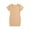 Khaki, variant on Utoimkio Toddler Girls Short Sleeve Dress Solid Color Summer Dress Summer Outfits Clothes Size 0-6Y