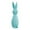 Blue, variant on Easter Flocked Bunnies, Flocking Rabbit Figurines with Bow Ties, Adorable Spring Tabletop Ornaments for Home, Garden Decor, Bunnies Decoration for Easter Celebration