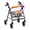 Tie-Dye Swirl, variant on HELLHERO Rooster Floral Seat & Backrest Covers for Seniors Back Cover Easy Installation Improved Comfort for Elderly Adults