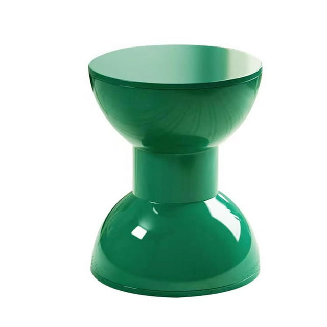 jifeng Table d'Appoint Latérale Décor Tabouret Repose-Pieds Table à Boisson pour Entrée Table de Nuit d'Appartement Vert Vif