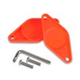 thumbnail image 1 of Eigraketly Soporte Universal para botella de agua de bicicleta de carretera, reemplazo de soporte antipérdida, accesorio para rastreador de ciclismo, negro Ciclismo Naranja Eigraketly OD024988-06, 1 of 6