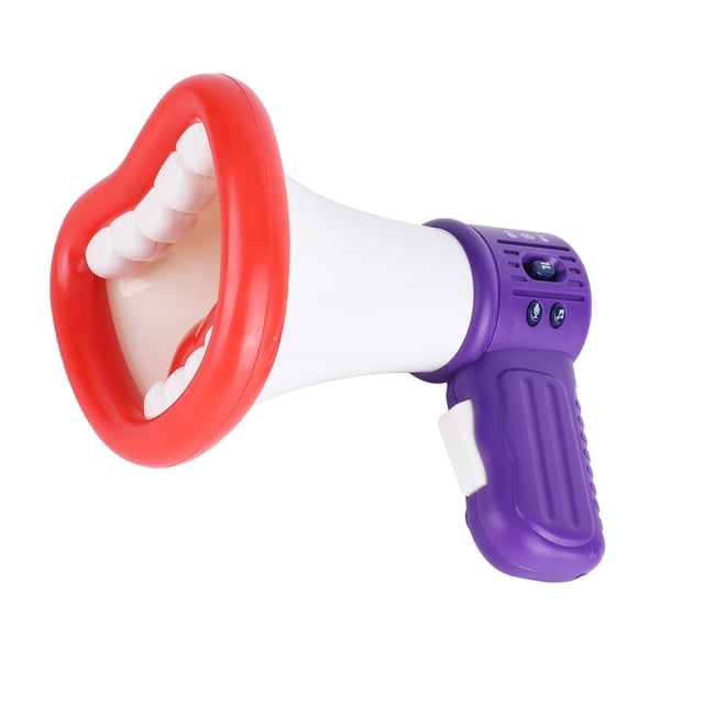 Megaphone Juguete de Grabación, Juguete de de Voz de Voz y Lindo y DiverTido Para La Celebración Del Festival Para Niñas Para Niños Para Niños
