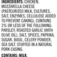 thumbnail image 4 of Aidells Italian Style Smoked with Mozzarella Cheese Chicken Sausage Links, 12 oz, 4 Count, 4 of 8