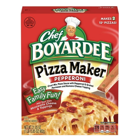 (3 pack) Chef Boyardee Pepperoni Pizza Maker, 31.85 (The Best Paleo Pizza Crust)