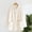 White, variant on Bed Jackets for Women Men Fuzzy Fleece Button Up Loungewear Pajama Tops Soft Warm Sleepwear Winter Coat with Pockets