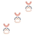 thumbnail image 3 of Cepillo de mano en forma de U Bearachild para niños pequeños 360 grados Reutilizable, 3 of 6