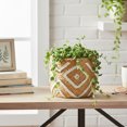 thumbnail image 2 of 5.5" Verona Round Stone Weave Planter, 2 of 3