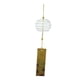 thumbnail image 5 of Colgador de campanillas de viento, campana decorativa, versátil y elegante, colgante de vidrio artesanal para , hotel, compromiso, jardín, Amarillo, 5 of 10