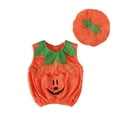 thumbnail image 1 of Disfraz de calabaza de Halloween para bebés y niños pequeños, 90 yardas JAMW Sencillez, 1 of 5