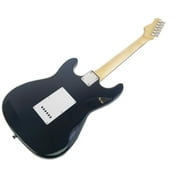 Zenison Electric 6 String Black Guitar Combo Starter Set Solid Wood Body Case