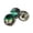 Color 1, variant on CEORPER 3Pcs Abalone Shell Finger Key Buttons Colorful for Trumpet Replacement