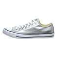 thumbnail image 4 of Converse Chuck Taylor All Star OX Men's Shoes Gun Metal/White 153180f, 4 of 6