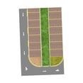 thumbnail image 2 of HILABEE 1/64 Parking Lot Sticker Accessory Collection 1:64 Diecast Car Model Display 25x40cm, 2 of 9