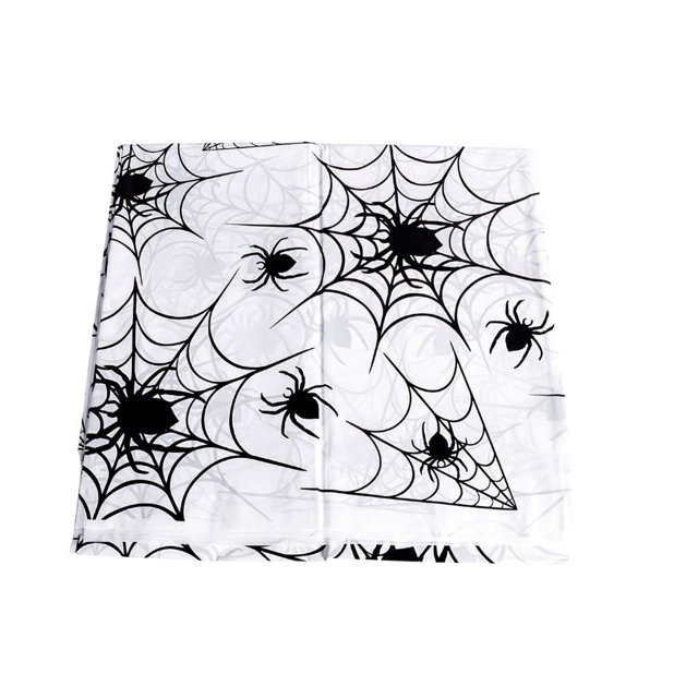 Mantel De Mesa De 8,53X4,26 Pies, Telaraña Decorativa De Pe, Cubierta De Escritorio Festiva, Suministro De Festival Para Fiesta De Halloween, Bar, Casa Embrujada Advancent HA016901-00