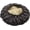 Dark Gray, variant on Stool Covers Round Memory Foam Bar Stool Cushion Round Cushion with Non-Slip Backing and Elastic Band Black 14 inches