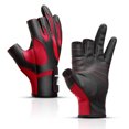 thumbnail image 3 of Guantes al aire libre Guantes antideslizantes Guantes de pesca de invierno Guantes ajustables Cálido Abanopi Mitones, 3 of 7