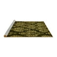thumbnail image 2 of Ahgly Company Machine Washable Indoor Rectangle Abstract Yellow Modern Area Rugs, 5' x 8', 2 of 4