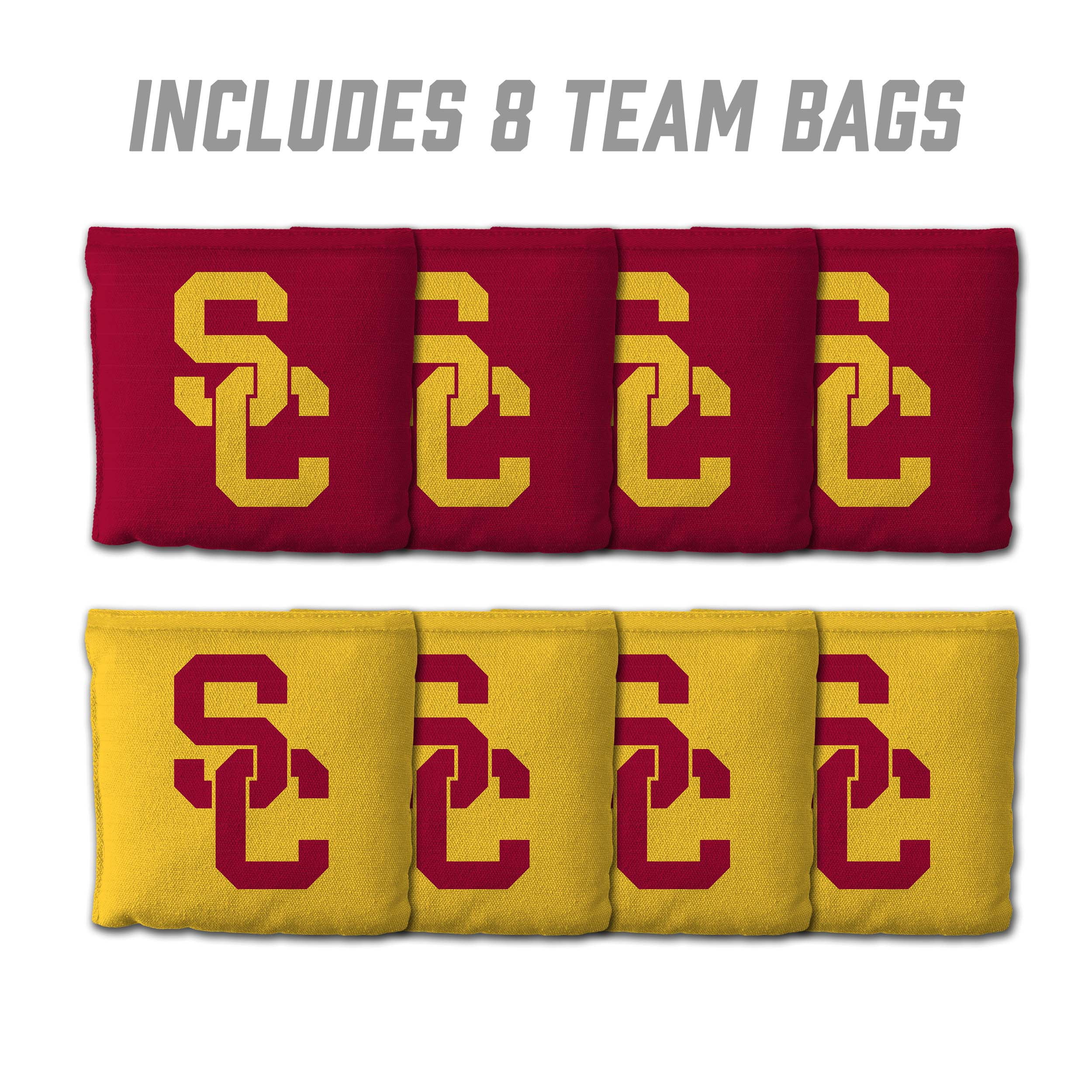 USC Trojans 8pk Licensed Cornhole Bags