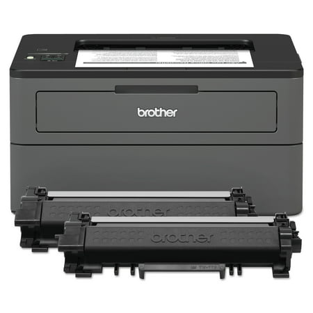 Brother HL-L2370DW XL Extended Print Monochrome Compact Laser Printer with up to 2 Years of Toner