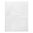 thumbnail image 1 of 20 Sheets of Photo Album Refill Pages Clear Photo Sleeves Transparent Photo Album Replacement Pages, 1 of 3