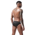 thumbnail image 4 of Ketyyh-chn99 Swimming Trunks for Men Men Swimwear Swimsuits Swim Boxer Briefs Swim Board Shorts Trunks for Men and Boys Black,S, 4 of 5
