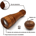 thumbnail image 2 of Molinillo De Pimienta Y Sal Manual De Madera Ajustable Belug  Molinillo de Pimienta, 2 of 4