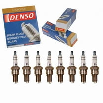 8 pc DENSO 4046 Standard U-Groove Spark Plugs for W27ES-U Ignition Wire Secondary