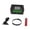 B, variant on amagogo Car HUD Head up Speed Meter Display USB Cable Plug and Play Digital Speed Odometer for Trucks Suvs Accessory B