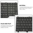 thumbnail image 3 of serony Keyboard Input Equipment Dust-proof Without Backlit Notebook Part Accessories Replacement for Dell Latitude E6520 US Layout, 3 of 8