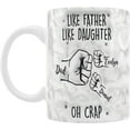 thumbnail image 4 of Custom Mothers Day Gifts For Mom, Personalized Mom Coffee Mug You Hold Our Hands Mug, Mom Birthday Gifts From Daughter Son, Mom Ceramic Cup, Up to 9 Names 11 or 15 Oz, 4 of 7