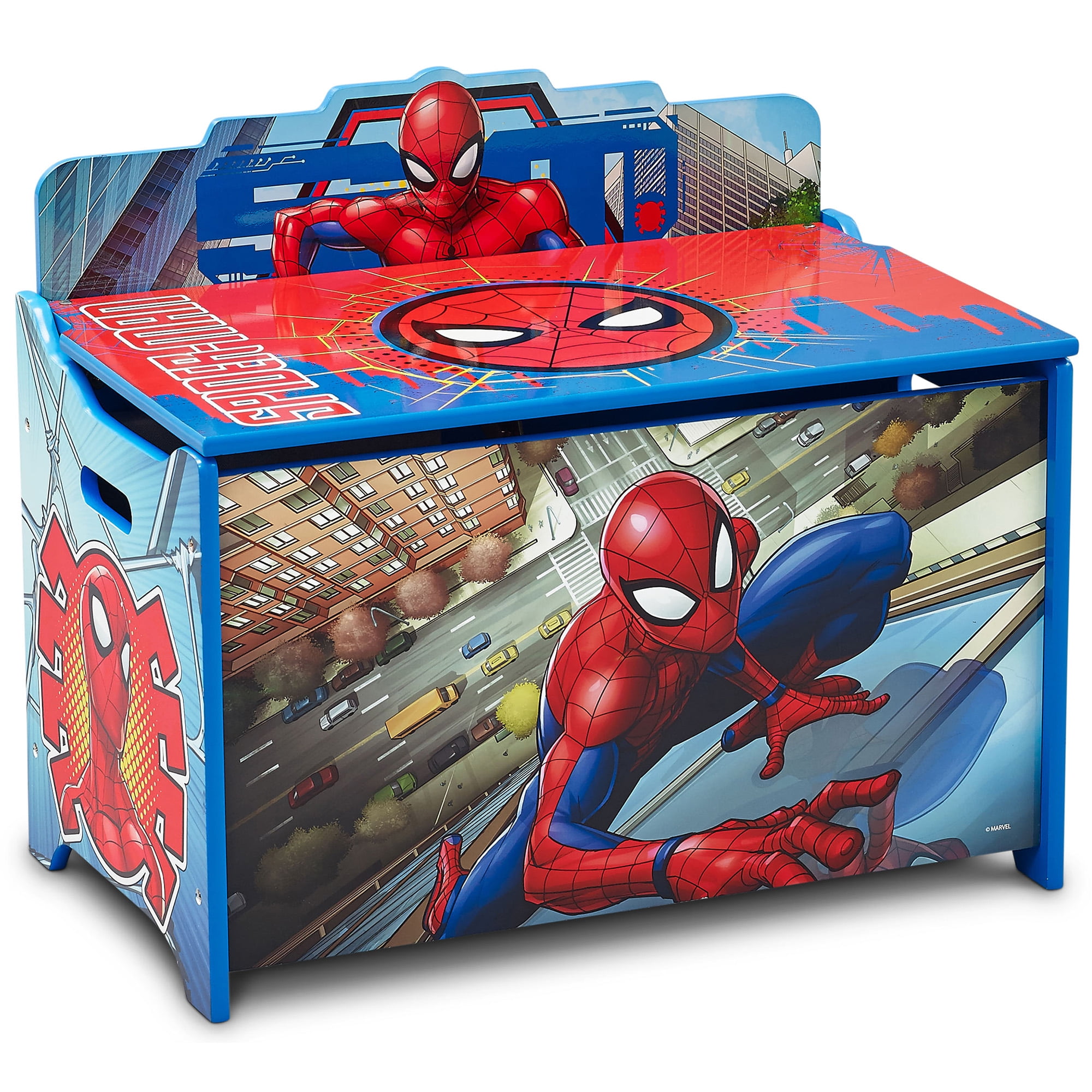 Marvel SpiderMan Deluxe Toy Box by Delta Children