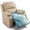 Blue White Marble, variant on ZIATUBLES Tribal Sea Turtle Plumeria Print Recliner Chair Cover, Anti-Slip Quilted Recliner Couch Slipcover, Washable Furniture Protector for Living Room, Fits Most Standard Recliners