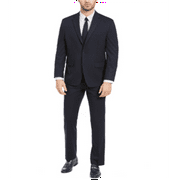 Geoffrey Beene Men's Classic Fit Suits Blue Size 36REG 30W
