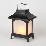LuxenHome Flaming Lights Stove LED Lantern