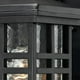 Westinghouse 6204500 Caliste une Lanterne Murale Extérieure Légère avec Capteur du Crépuscule à l'Aube&44; Noir Texturé – image 2 sur 4