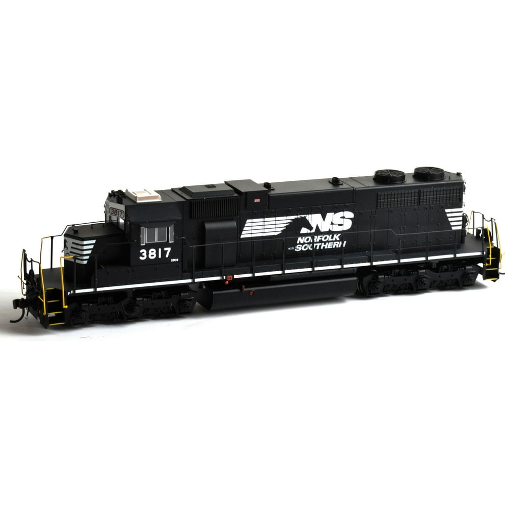 Athearn HO Scale EMD SD38 Diesel Norfolk Southern/NS 3817