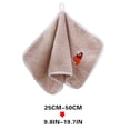 thumbnail image 3 of Fiudx Ofertas Del Día Conjunto De Terciopelo Coral, Serie Little Dinosaur, Conjunto De Madre Absorbente De Agua Suave, Bufanda, 3 of 4